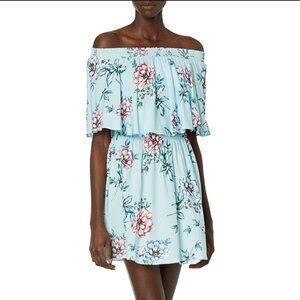 Show Me Your Mumu Women's Casita Off Shoulder Mini Dress Wildflower Breeze S